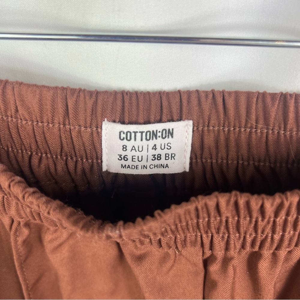 Cotton On Women’s Brown Wide Leg Pants - Picture 4 of 6